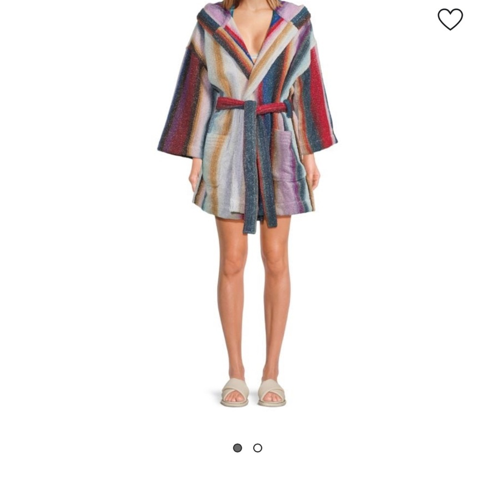 Missoni Multicolor Striped Robe size XS
